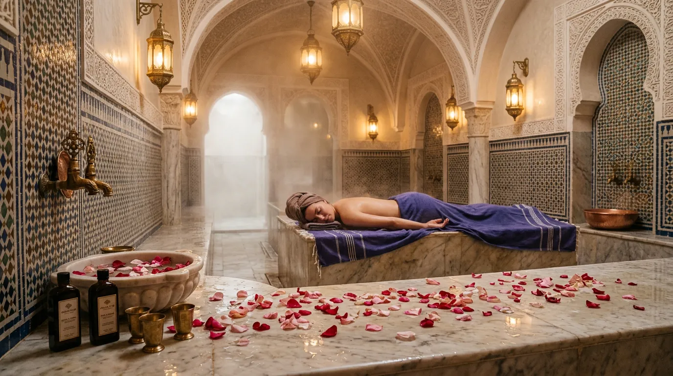 Argan-oil hammam and wellness ritual in Agadir