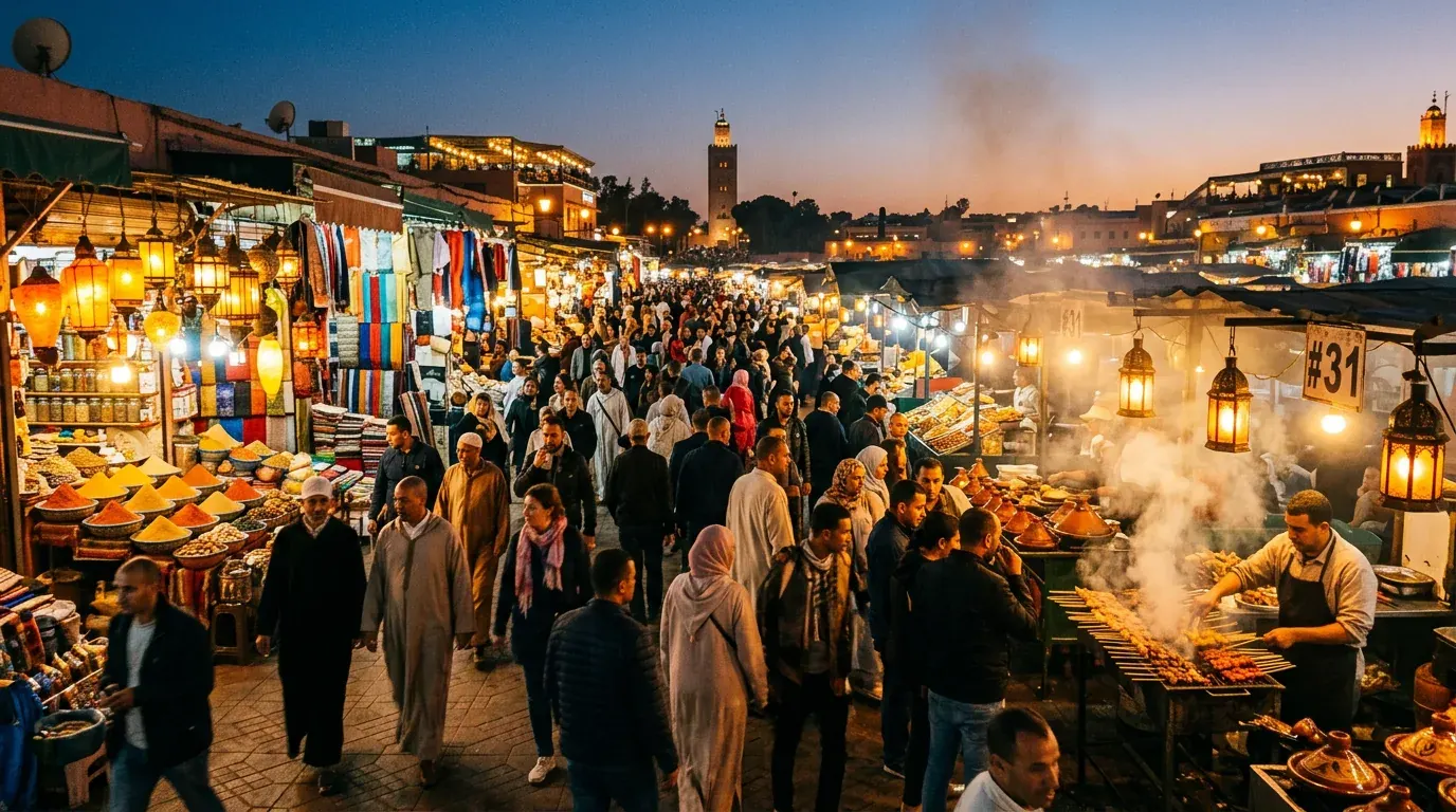 Agadir to Marrakech — Day Trip