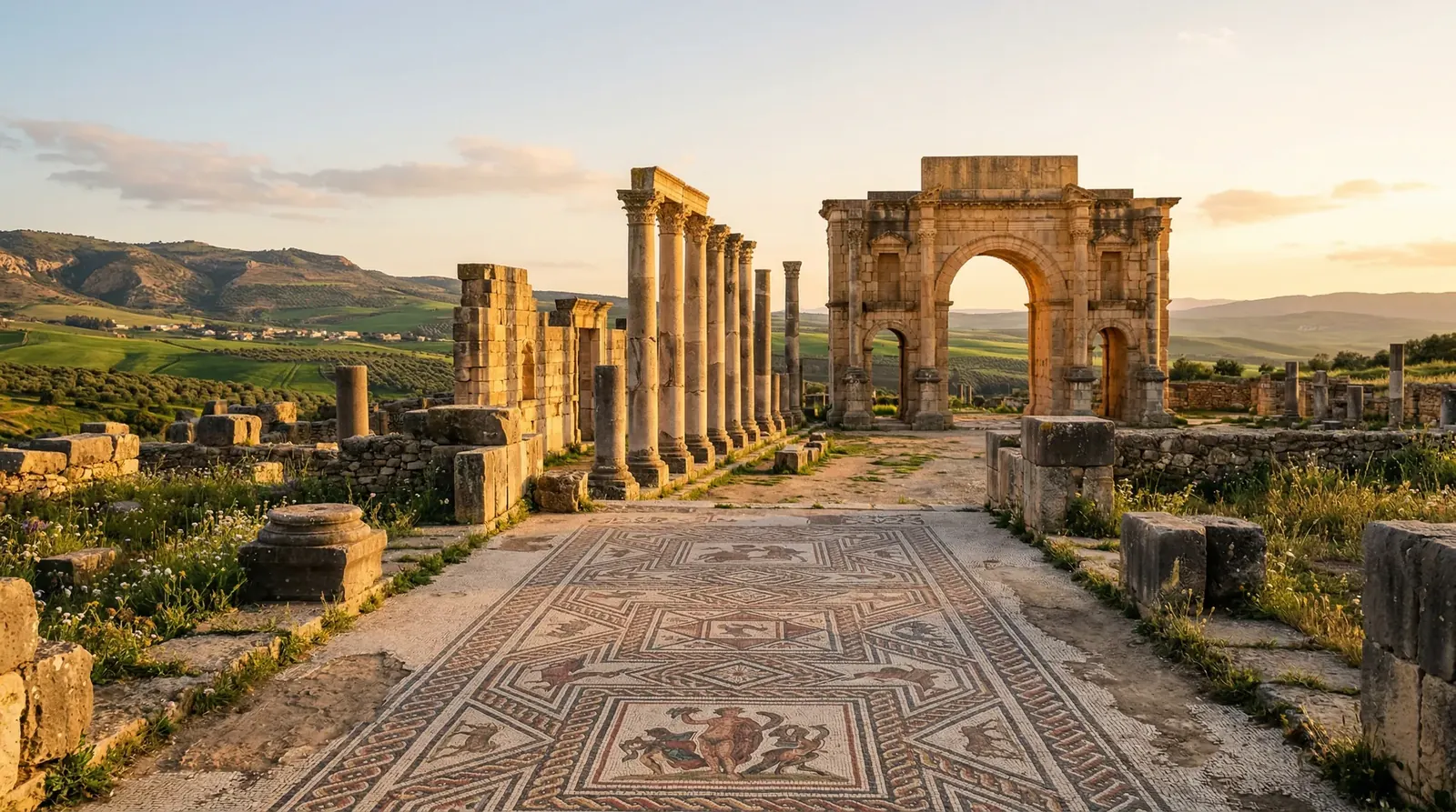Volubilis & Moulay Idriss