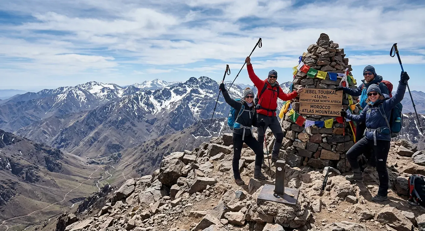 Trekking the Atlas Mountains: Toubkal, Imlil & Beyond